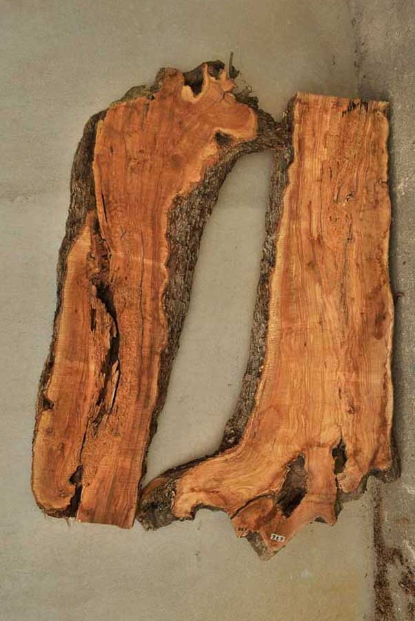 Olive Raw Wood Slab No 676 For Table