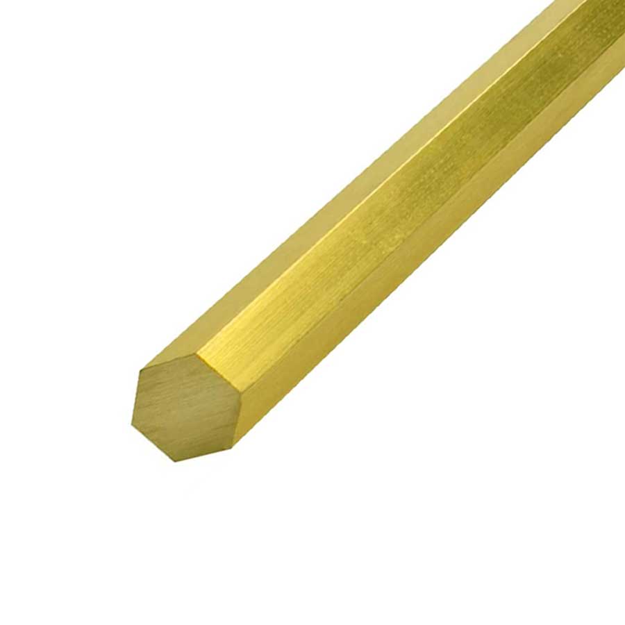 Brass hexagon bar 5mm