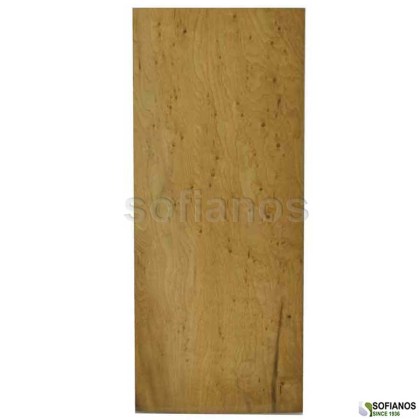 Etimoe Walnut wood composite veneer 5 x 8 with thin fleece back